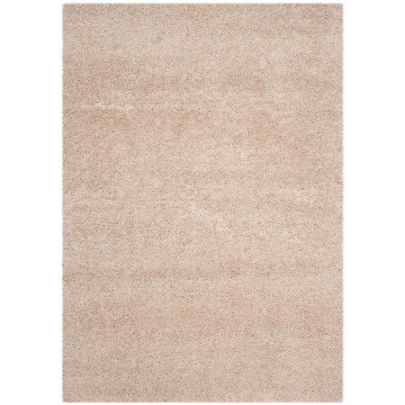 Safavieh Laguna Shag Medium Rectangle Area Rug, Sand - 5 ft.-3 in. x 7 ft.-6 in. SGL303C-5